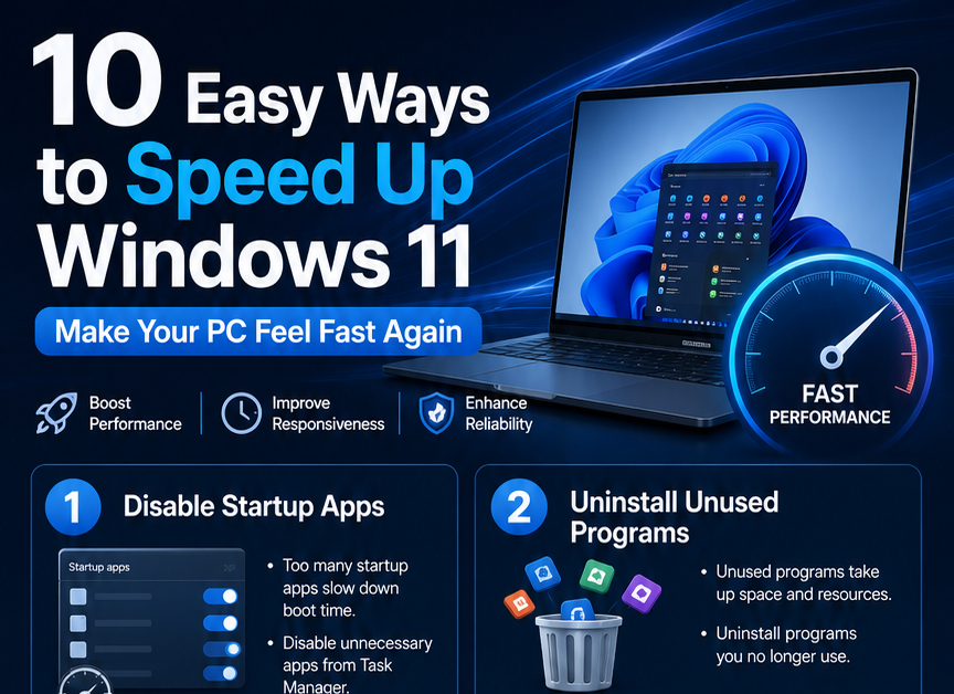 10 Easy Ways to Speed Up Windows 11